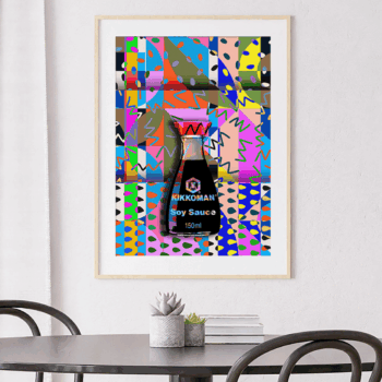 Kikkoman Shoyu Sauce Art Print