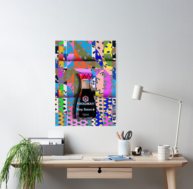 Kikkoman Shoyu Sauce Art Print