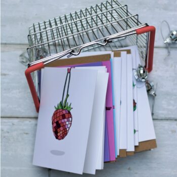 Disco Fruit Greeting Cards - Choose from 11 designs