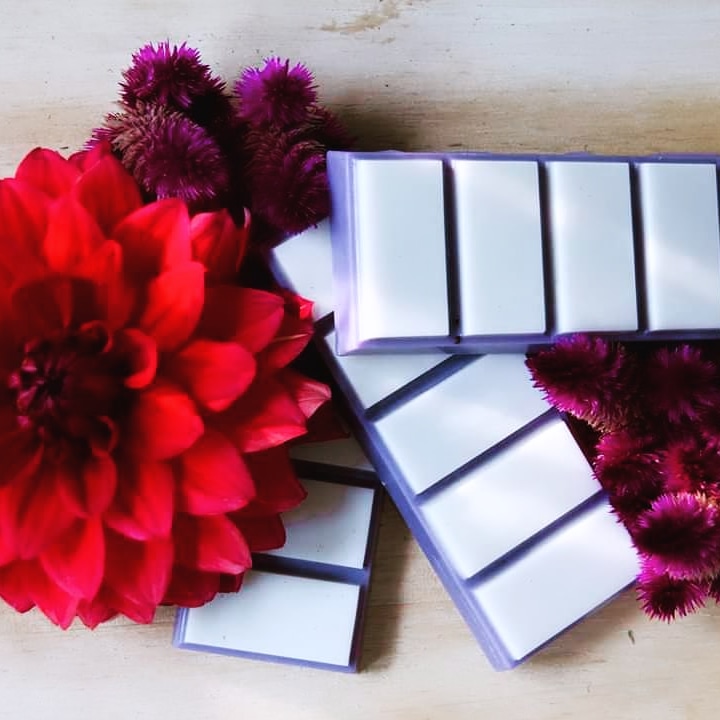 Blueberry and Vanilla Soy Wax Snap Bar