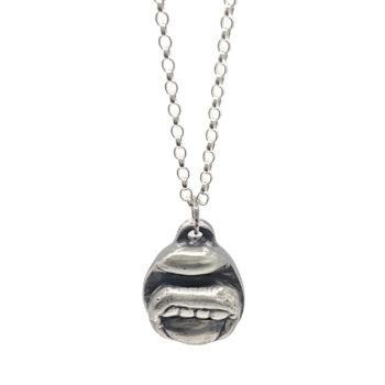 Tongue and Teeth Necklace