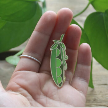 Peas in a Pod Hard Enamel Pin