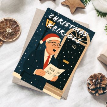 Christmas Keir-ols Keir Starmer Prime Minister Christmas Card