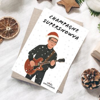 Champagne Supernova Card
