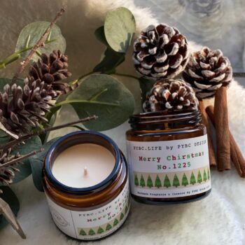 Vegan Christmas Candle - Merry Christmas No.1225