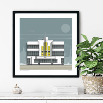 Hoover Building Print