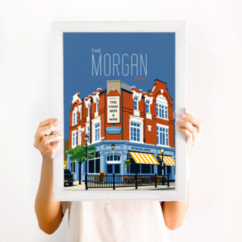 The Morgan Arms, East London - Art Print