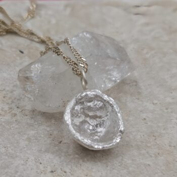 Molten Water-Cast Oyster Pendant