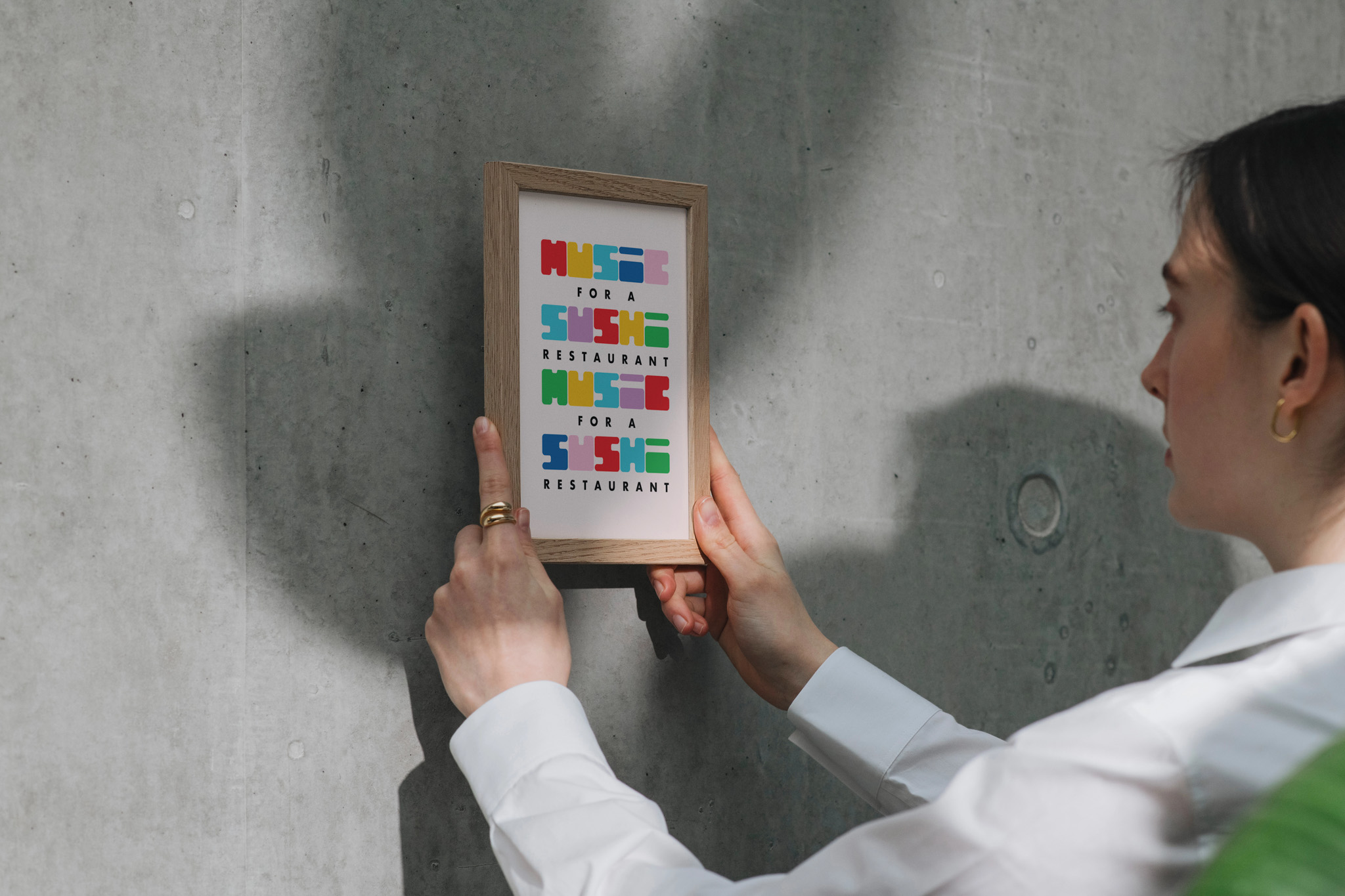 Music for a Sushi Restaurant Print