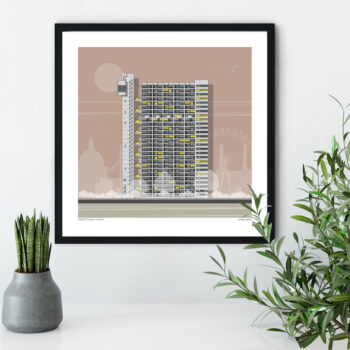Trellick Tower Print