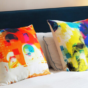 Unique Abstract Accent Cushion