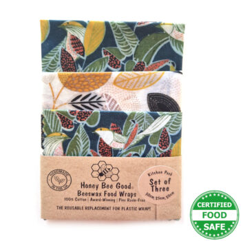 Beeswax Food Wraps | Set of 3 | Canopy