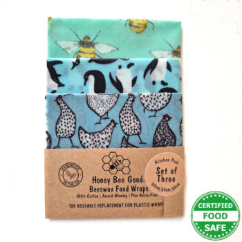 Beeswax Food Wraps | Set of 3 | Wings